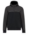 Softshell Werkjas WK WK450 Zwart-Donker Grijs